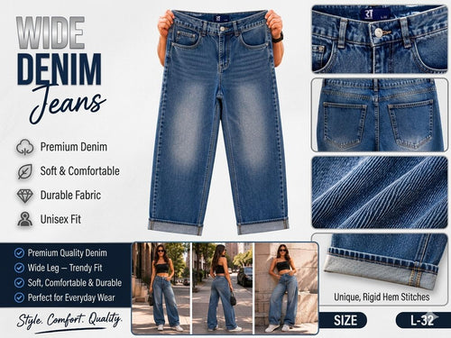 RT Signature Wide-Leg Everyday Jean